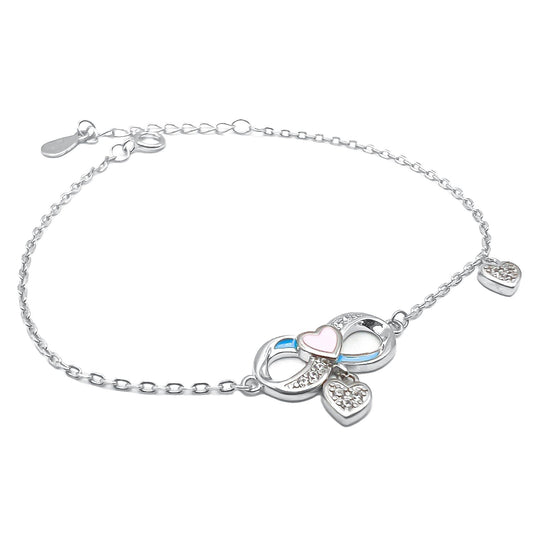 Bratara Infinit colorat Argint 925 - B1005B