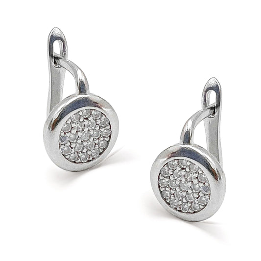 Cercei Cerc Stralucitor Argint 925 - ARP5022L