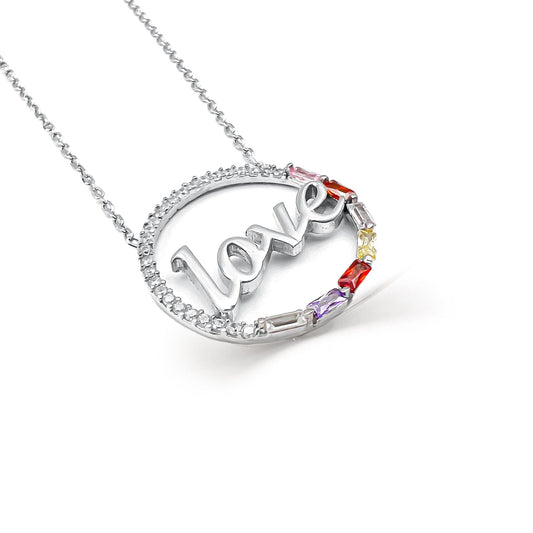 Colier Love multicolor 925 - ARP7089i