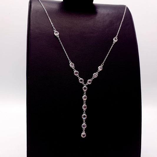 Colier din Argint, multiple pietre Zirconiu - CO1023