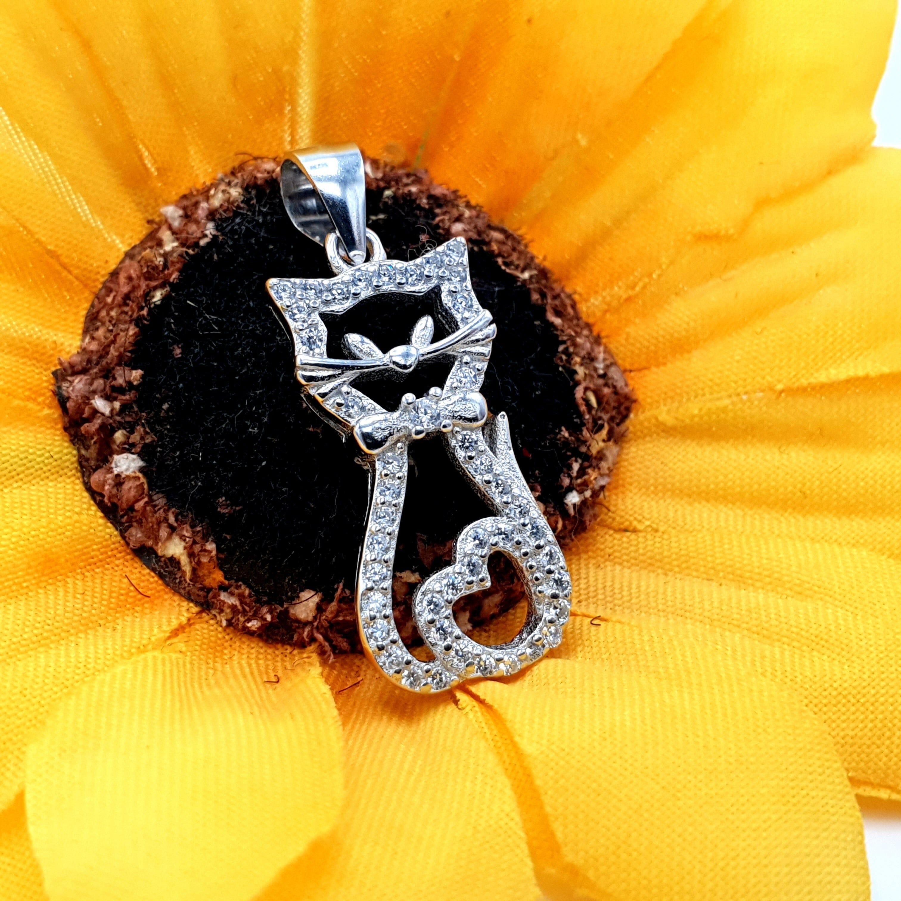 Pandantiv Pisica sclipitoare - P1008